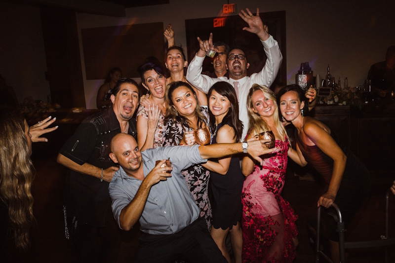 group having fun at event group having fun at event