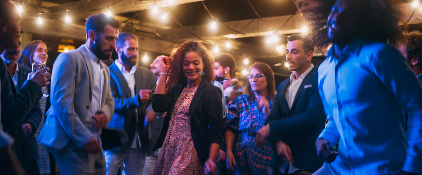people dancing at event people dancing at event