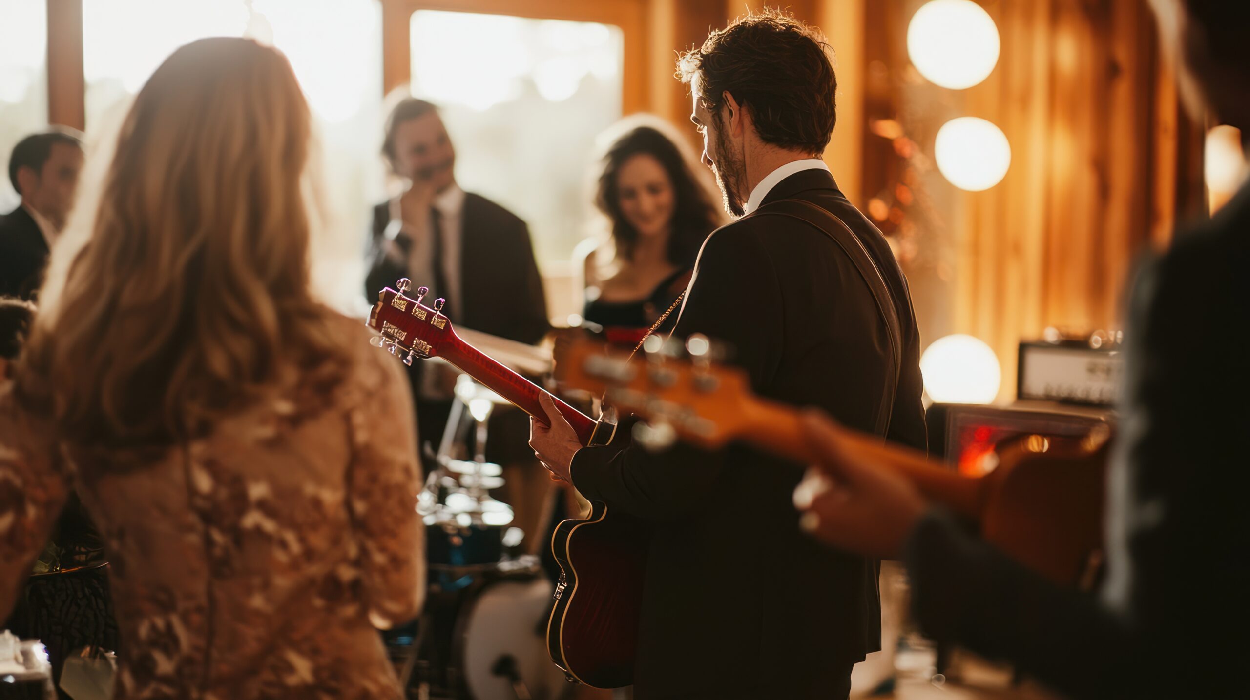 band playing live music together band playing live music together